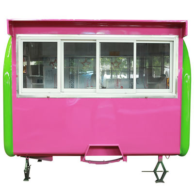 Custom Street Waffle Vending Cart Hot Food Stand Kiosk for 220V Sale