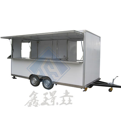 Electric Mobile Food Trucks Milk Hotdog Food Delivery Cart with and Raw Material Milk