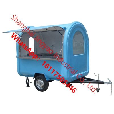 2300*1650*2450mm JY-BT400 Carritos de Comida Hot Dog Cart Tornado Potato Food Cart