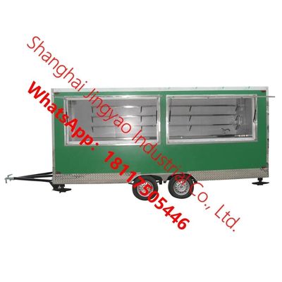 2300*1650*2450mm JY-BT400 Carritos de Comida Hot Dog Cart Tornado Potato Food Cart