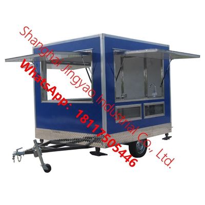 2300*1650*2450mm JY-BT400 Carritos de Comida Hot Dog Cart Tornado Potato Food Cart