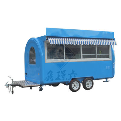 Designed Dim Sum Food Cart for Snacks and Coffee Vending 2300*1650*2300mm