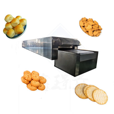 Automatic Bread Bakery Equipment Gas Mini Electric Tunnel Belt Pizza Oven Conveyor