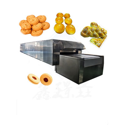 Automatic Bread Bakery Equipment Gas Mini Electric Tunnel Belt Pizza Oven Conveyor