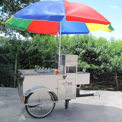 220V Mobile Food Cart Street Vending Tricycle/Electric Hot Dog Cart for Other Purposes