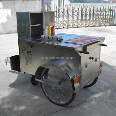 220V Mobile Food Cart Street Vending Tricycle/Electric Hot Dog Cart for Other Purposes