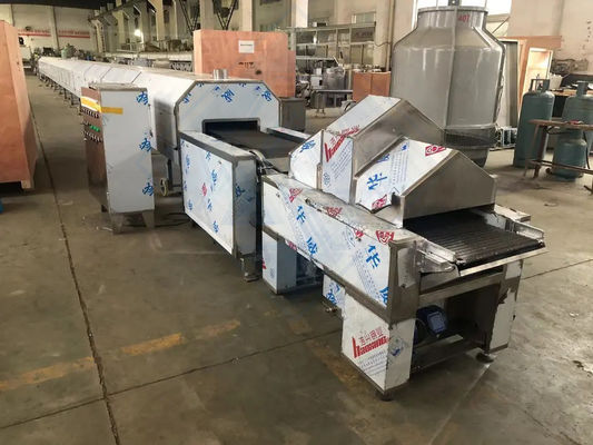 5T Bakery Oven Small Biscuit Making Machine for Filled Biscuits Manufacturing