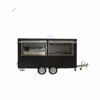 1.5kw Portable Fast Food Cart with Style Vending Design and Vegetables Raw Material