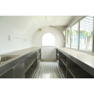Outdoor Catering Truck with Vending Snack Function Commercial Merchandise Cart