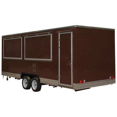 Outdoor Catering Truck with Vending Snack Function Commercial Merchandise Cart