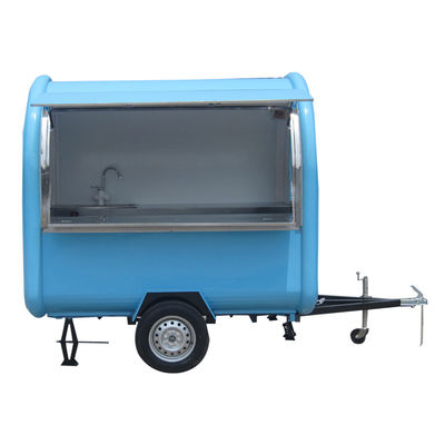 Outdoor Catering Truck with Vending Snack Function Commercial Merchandise Cart