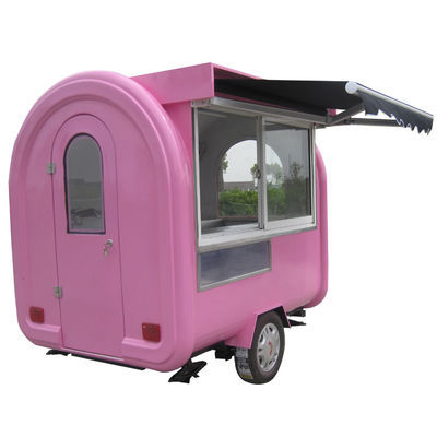 Designed Hand Push Trailer Hot Dog Cart for Food Beverage Shops