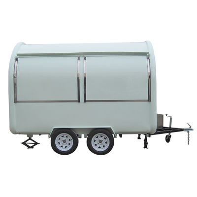 Donut Mobile Cart for Printing Shops Multifunctional Drinks Vending Trailer