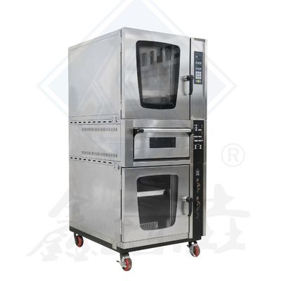 Food Processing Machine 10 Trays Electric Gas Commercial Hot Air Convection Oven for Baking