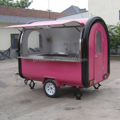 Materials Used in Economical Mobile Food Carts for Coffee and Donuts