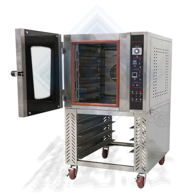 Small Size Gas Oven for Electric Commercial Baking of 5 Trays Bread 905x1280x955mm