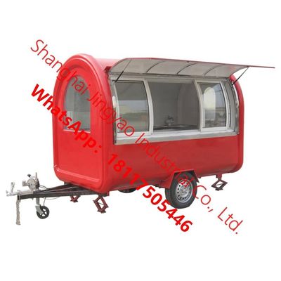 Water Raw Material 1.5kw Mobile FoodCart/Vending FoodTruck/Mobile FoodTrailer JY-BT300