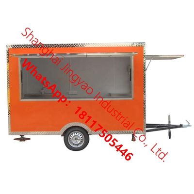 Water Raw Material 1.5kw Mobile FoodCart/Vending FoodTruck/Mobile FoodTrailer JY-BT300