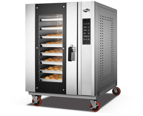 8 Trays Rotary Rack Gas Bakery Oven for Snack Food Baking Equipment at Good Prices