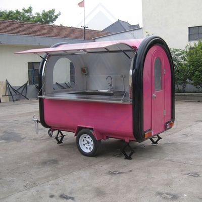 Hot Dog Barbecue Mobile Food Cart with Full Kitchen and Online Support ' Satisfaction