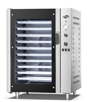 8 Trays Rotary Rack Gas Bakery Oven for Snack Food Baking Equipment at Good Prices