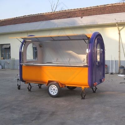 Hot Dog Barbecue Mobile Food Cart with Full Kitchen and Online Support ' Satisfaction