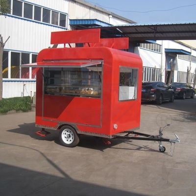 Hot Dog Barbecue Mobile Food Cart with Full Kitchen and Online Support ' Satisfaction