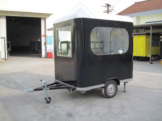 Fast Concession Mobile Food Trailer with Full Kitchen Galvanized Steel and 200set