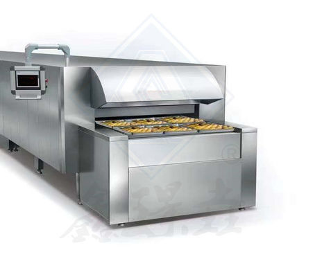 Industrial Electric Tunnel Baking Oven for Pizza Bread and Biscuits 380V Voltage