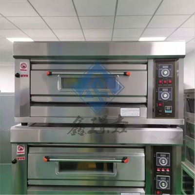 3 Deck 6 Trays 9 Trays Proofer Gas Deck Oven for Baking Milk in Commercial Pizza Oven