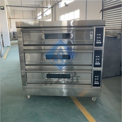 Gas Bakery Pizza Oven Classic Deck Oven for Baking Bread in Commercial Kitchens