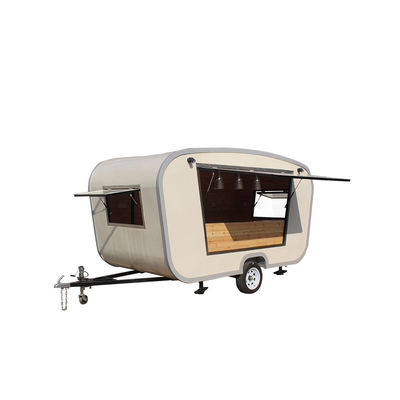 Full Kitchen Stainless Steel Food Truck on Wheels Road Wheel for Mobile Catering