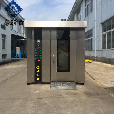 After Service Video technical support 32 Trays Gas Rotary Rack Oven for Bakery Cake