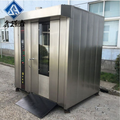 After Service Video technical support 32 Trays Gas Rotary Rack Oven for Bakery Cake