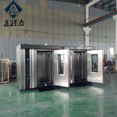After Service Video technical support 32 Trays Gas Rotary Rack Oven for Bakery Cake