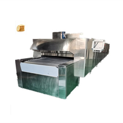 10m Industrial Tunnel Oven for Buttermilk Hard Cookies Biscuits Power Source Electric
