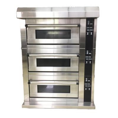 Round Coconut Bread Baking Made Easy with Large Deck Oven Machine at Pie Long Loaf Bakery