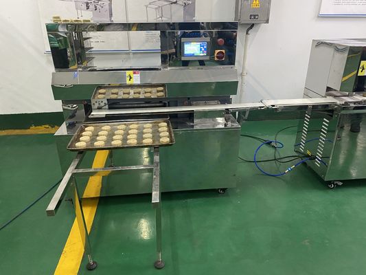 2020 Automatic Kubba Sandwich Biscuit Filling Machine with Forming Function Maamoul Encrusting Machine