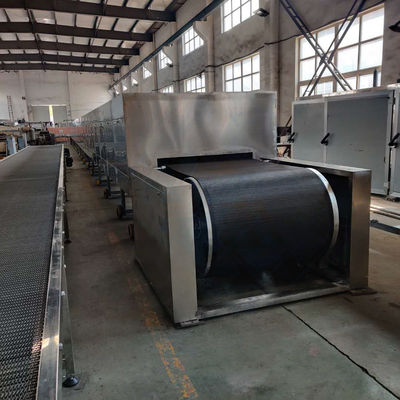 22.5 x 32.5x 24.5cm Biscuit Making Tunnel Oven with Conveyor Belt and Carbon Steel Belts