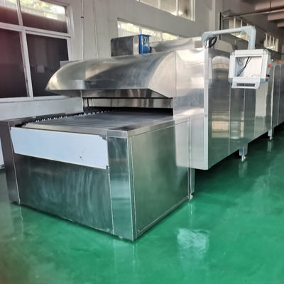 Video Technical Support Electric Oven for Biscuit Processing Bakery Baking Oven from Real