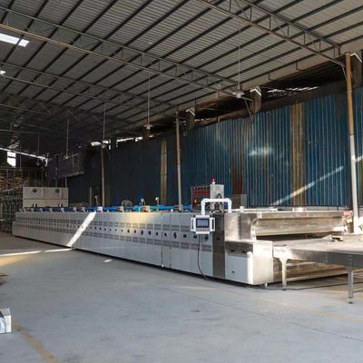 Video Technical Support Electric Oven for Biscuit Processing Bakery Baking Oven from Real