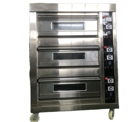 2020 Aluminium Dutch Oven Bake Deck Oven with Gas Energy and Temperature Range 30-400