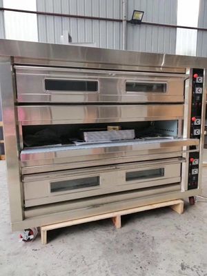 2020 Aluminium Dutch Oven Bake Deck Oven with Gas Energy and Temperature Range 30-400