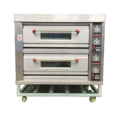 Commercial Stainless Steel Gas Pizza Oven for Baking Cake and Cookie in Shanghai
