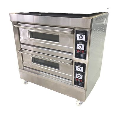 High Productivity Industrial Gas Oven for Baking Bread and Pizza in Hotel Setting