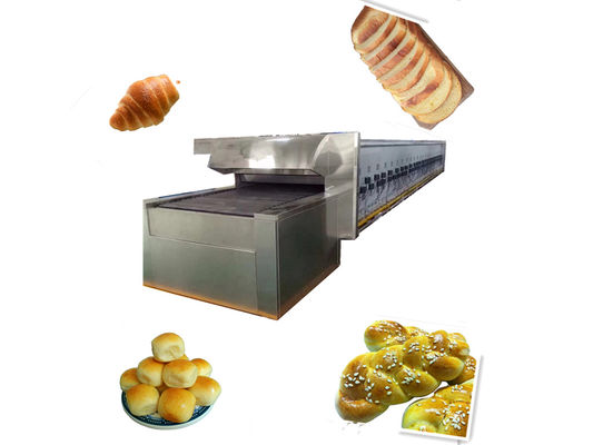 Full Automatic Croissant Line Tunnel Oven with 22.5 x 32.5x 24.5cm Voltage 110/220