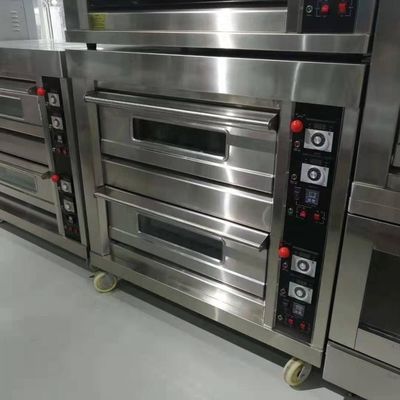 1640*850*1645mm Oversize Electric Gas / Power Combi Deck Oven With Proofer 2Years