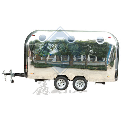 Food Drinks Ice Cream Mobile Food Truck with Design and Customized Cooking Equipment