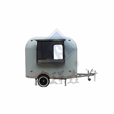 1000 KG Customized Color Mobile Food Truck with Design Single/Double Axles