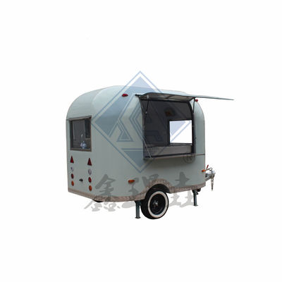 1000 KG Customized Color Mobile Food Truck with Design Single/Double Axles